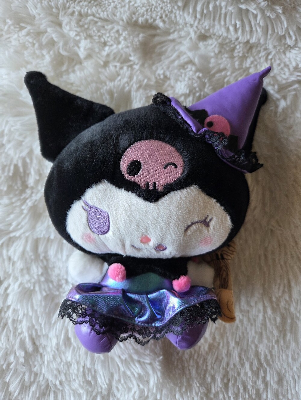 Sanrio Kuromi Halloween Witch Plush